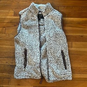 True Grit fuzzy vest